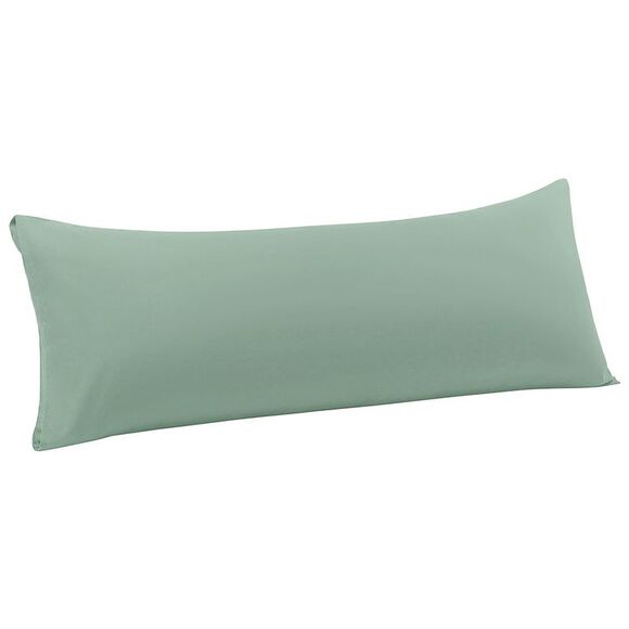 Brushed Microfiber Pillowcases Envelope Closure Soft Long Pillow Case Spa Blue - Picture 1 of 6